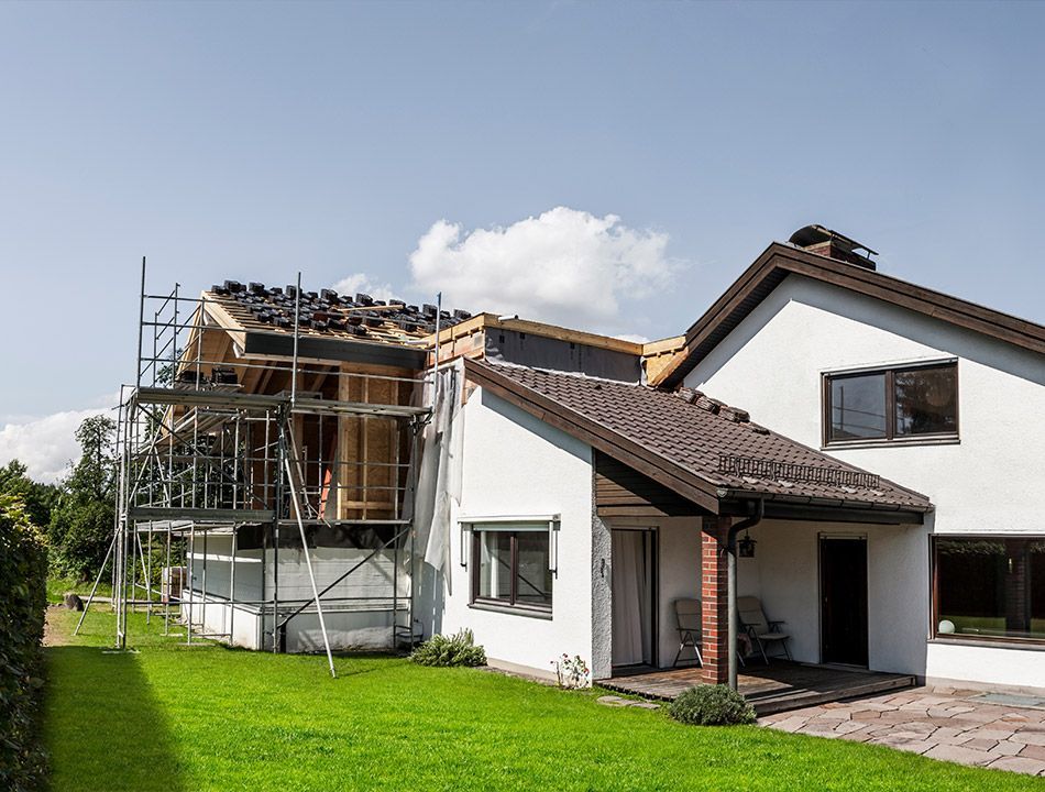 Extension en construction