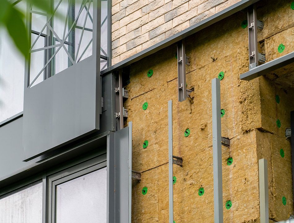 Travaux d'isolation de façade