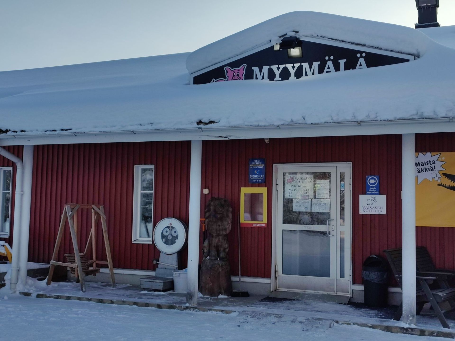 Väisäsen kotiliha myymälä