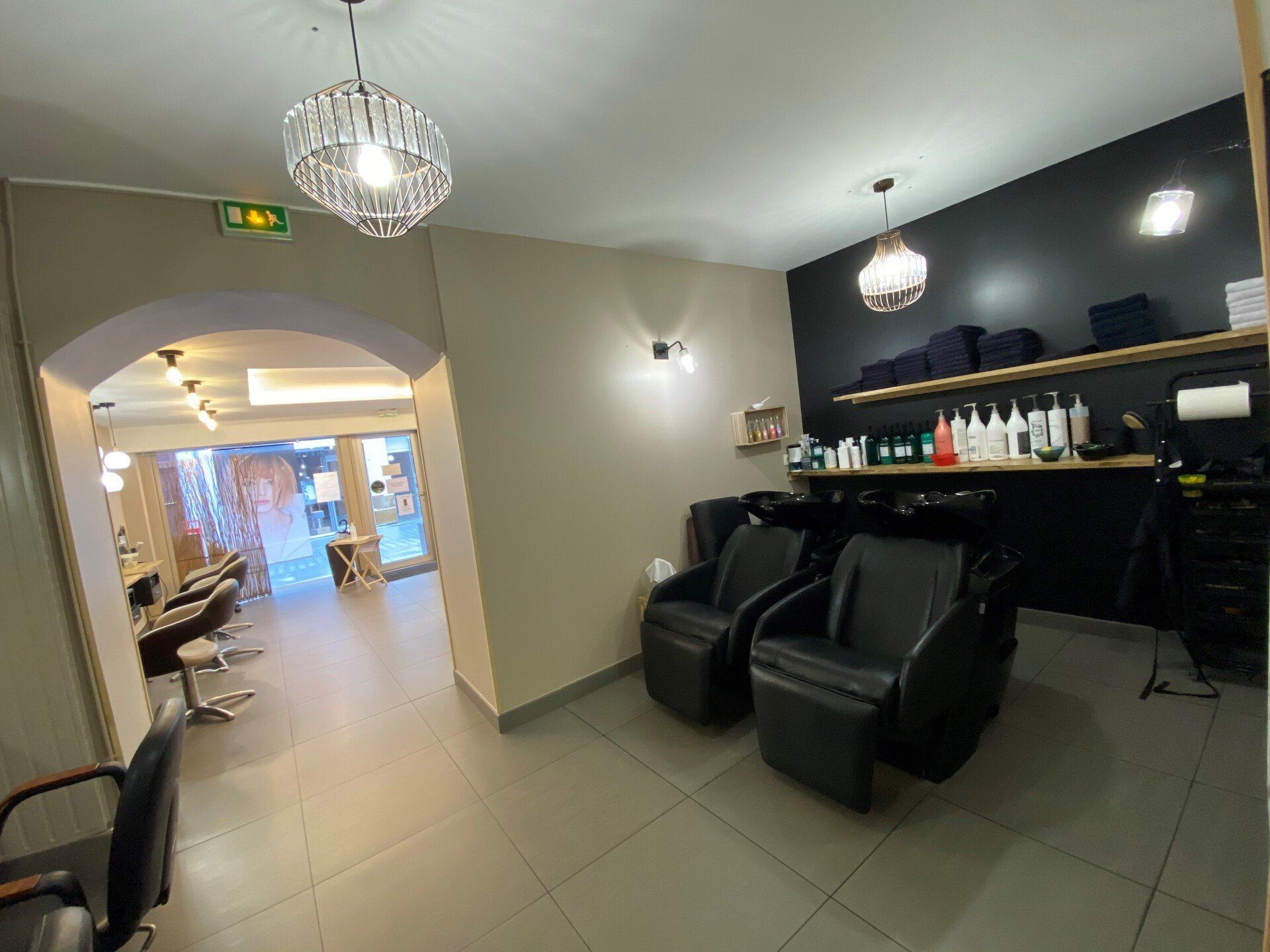 Salon de coiffure mixte
