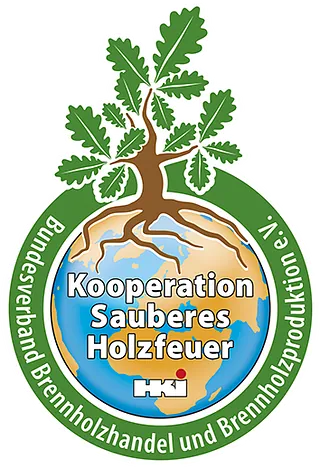 Logo: Tree with leaves over a globe. Text reads