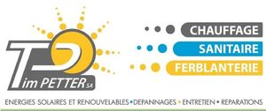Logo Tim Petter SA - Chauffage - Sanitaire - Ventilation