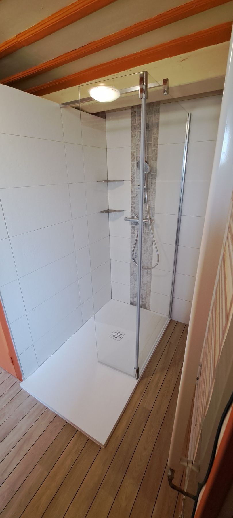 douche rénovée