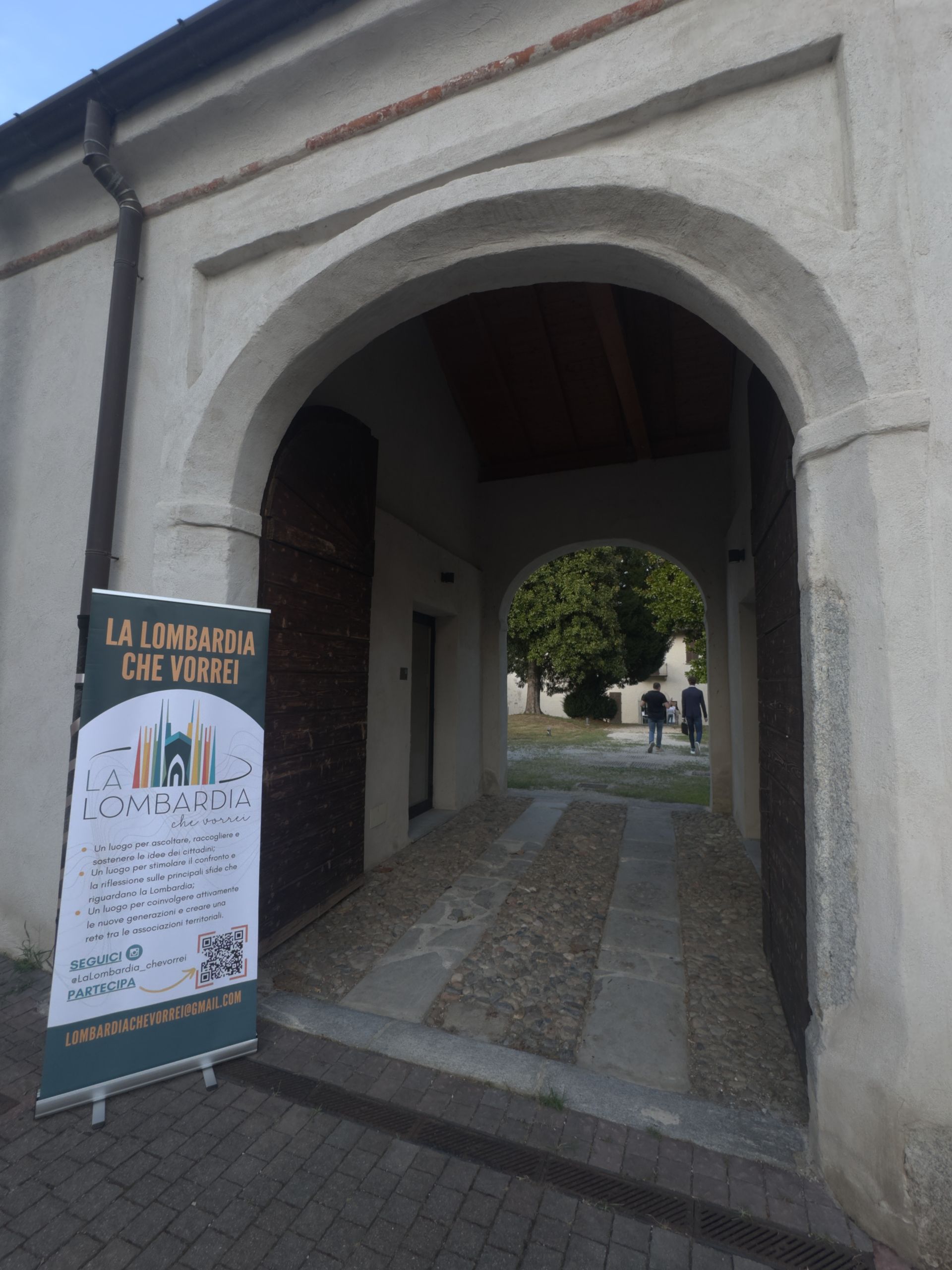 Ingresso all'evento