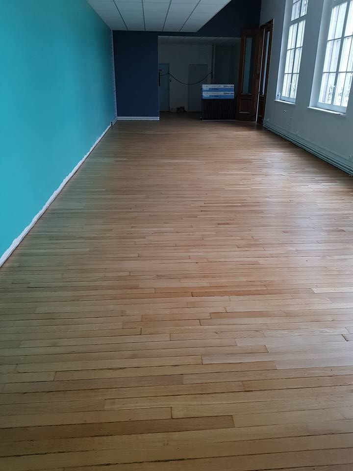 Parquet lames dans le même sens en intérieur