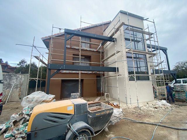 Chantier de rénovation en cours