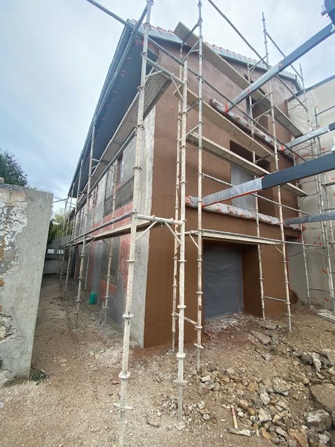 Chantier de rénovation en cours