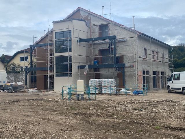 Chantier de réfection en cours