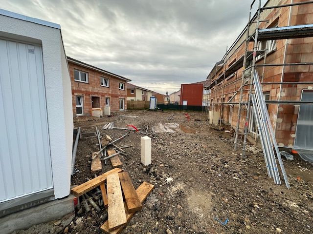 Démarrage de travaux au Carré de l'Habitat, bâtiment neuf 