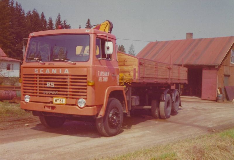 Kuljetus Oy Oksanen scania 85