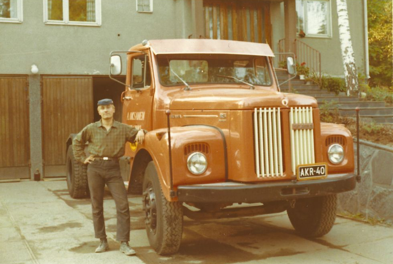 Kuljetus Oy Oksanen scania 85