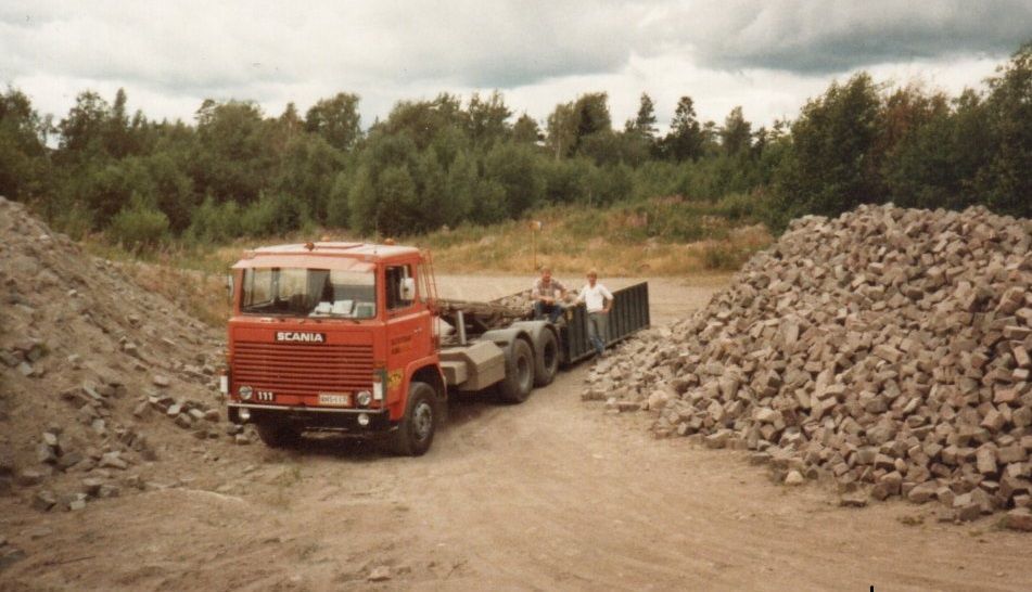Kuljetus Oy Oksanen scania 85
