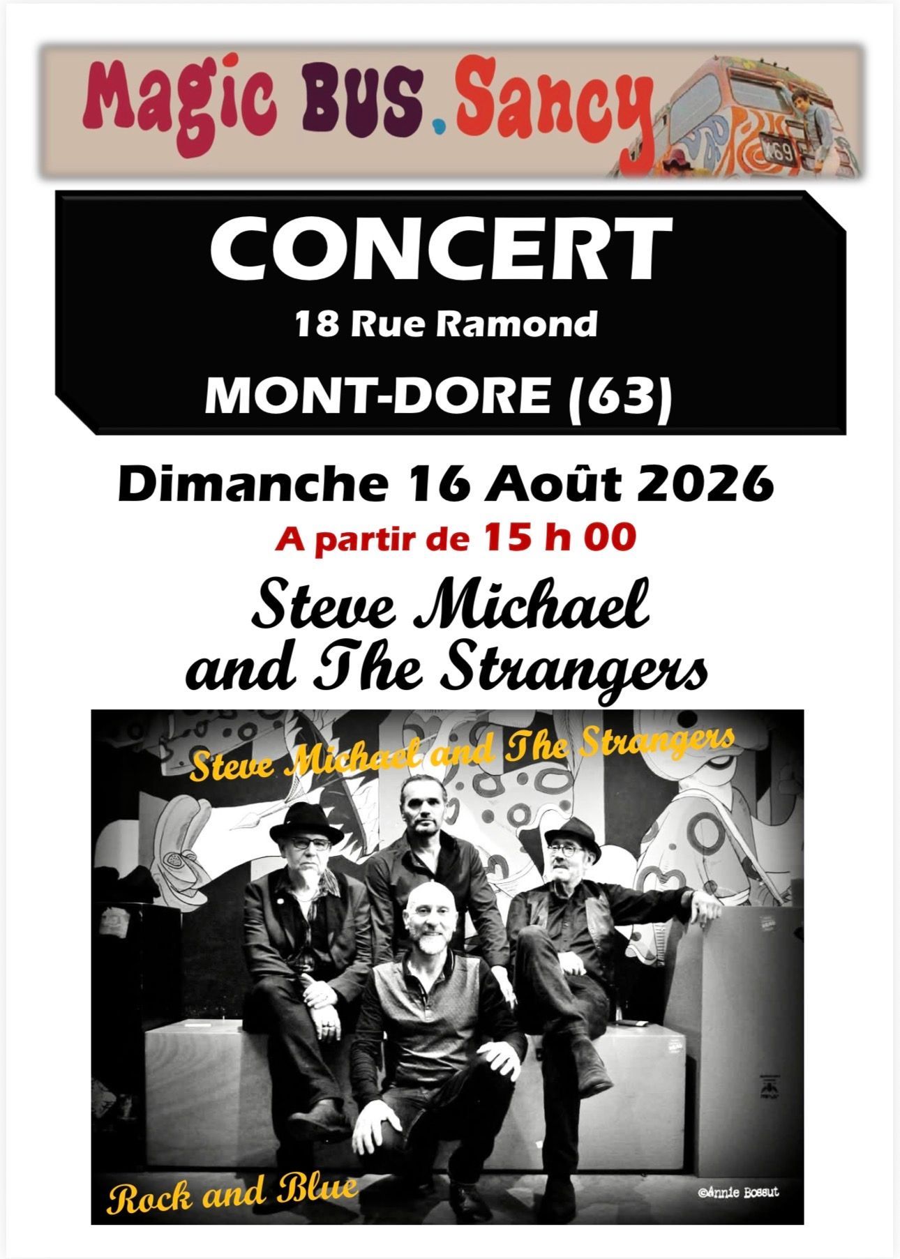 Concert Steve Michael and The Strangers