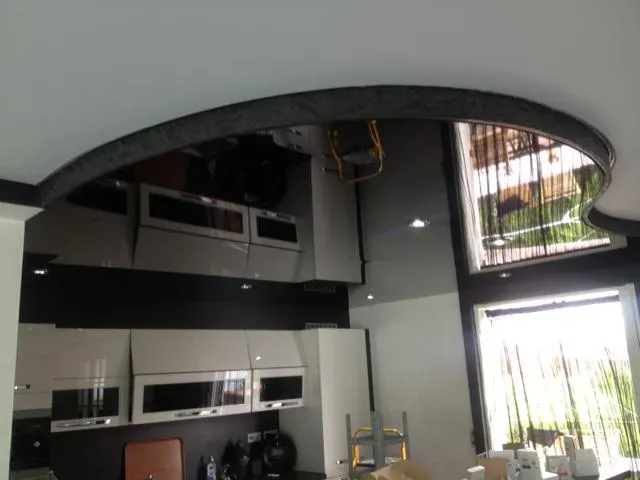 Photo d'une rénovation de cuisine