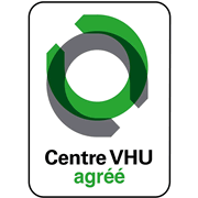 Logo d’un Centre VHU agréé.