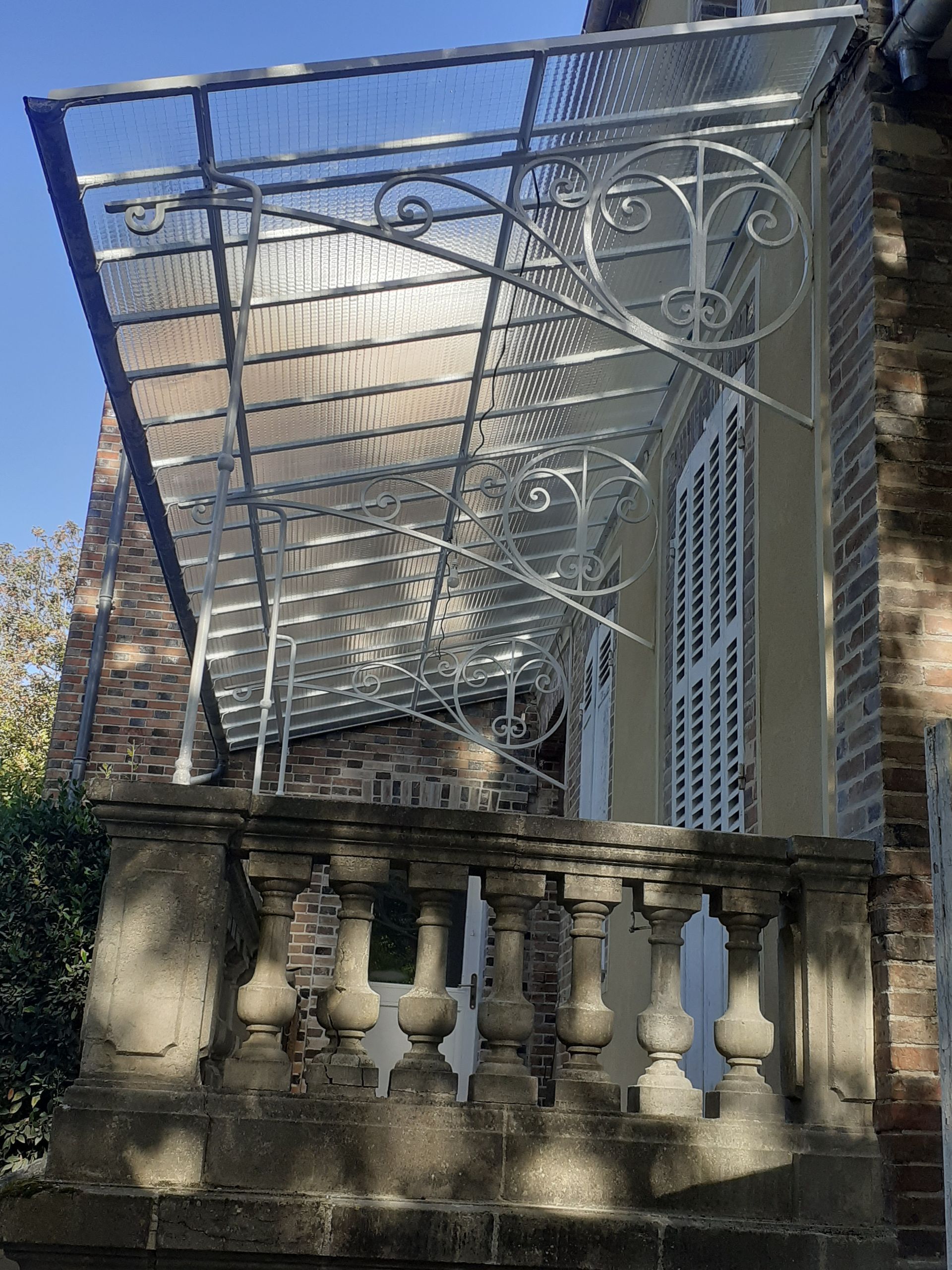 Rénovation d'une belle marquise.