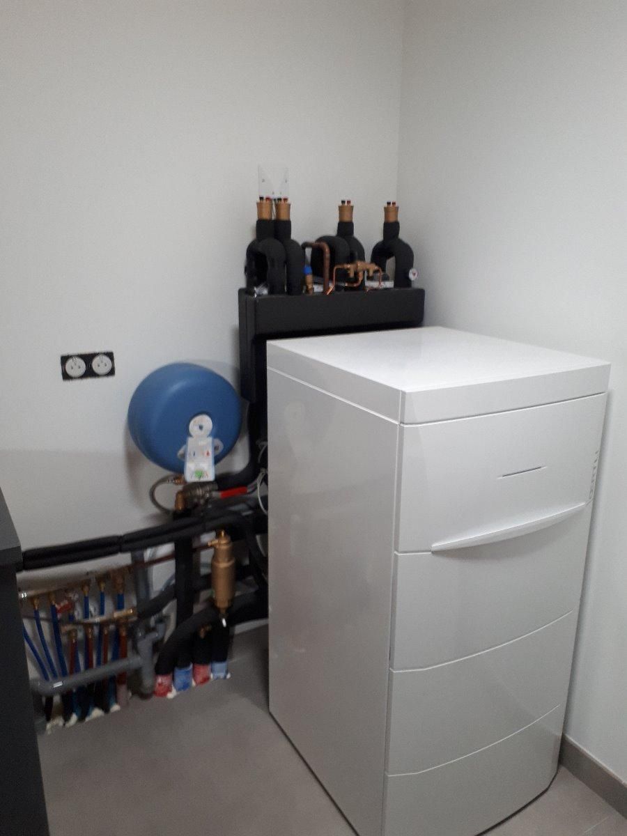 Chaudière et réseau de plomberie