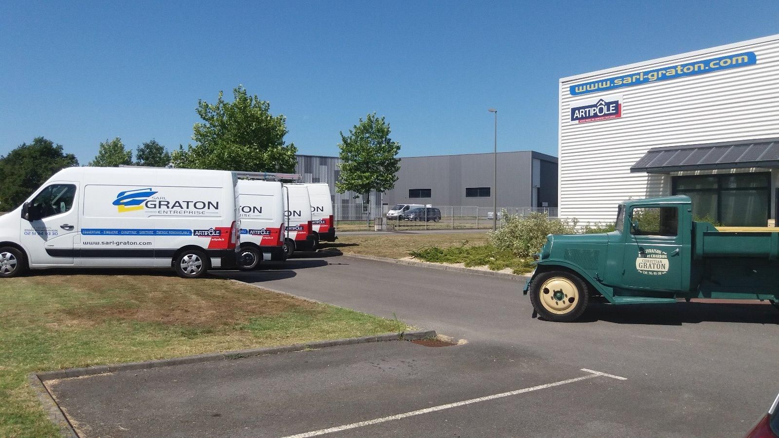 Parking et véhicules de GRATON Entreprises