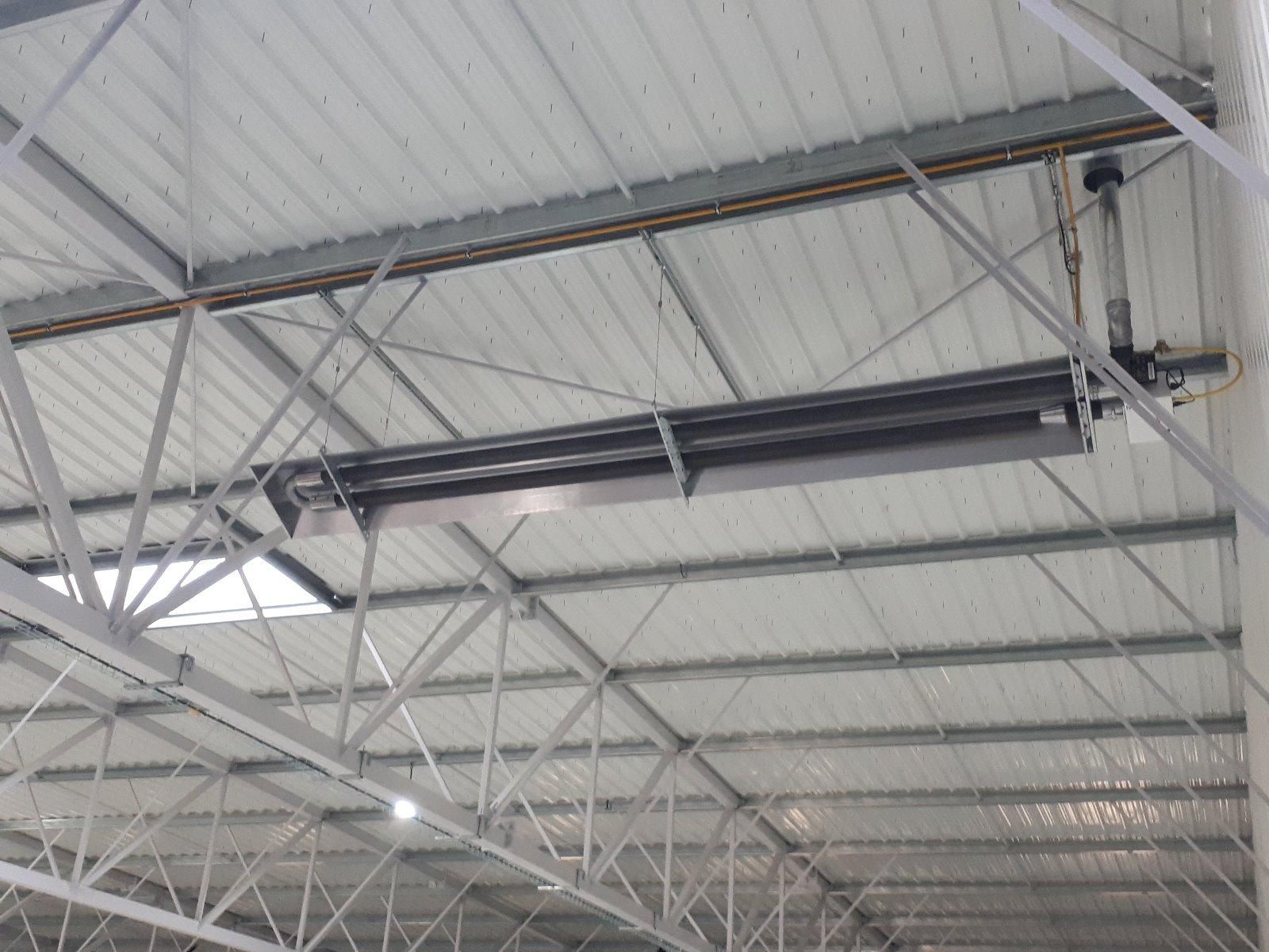 Charpente métallique industrielle