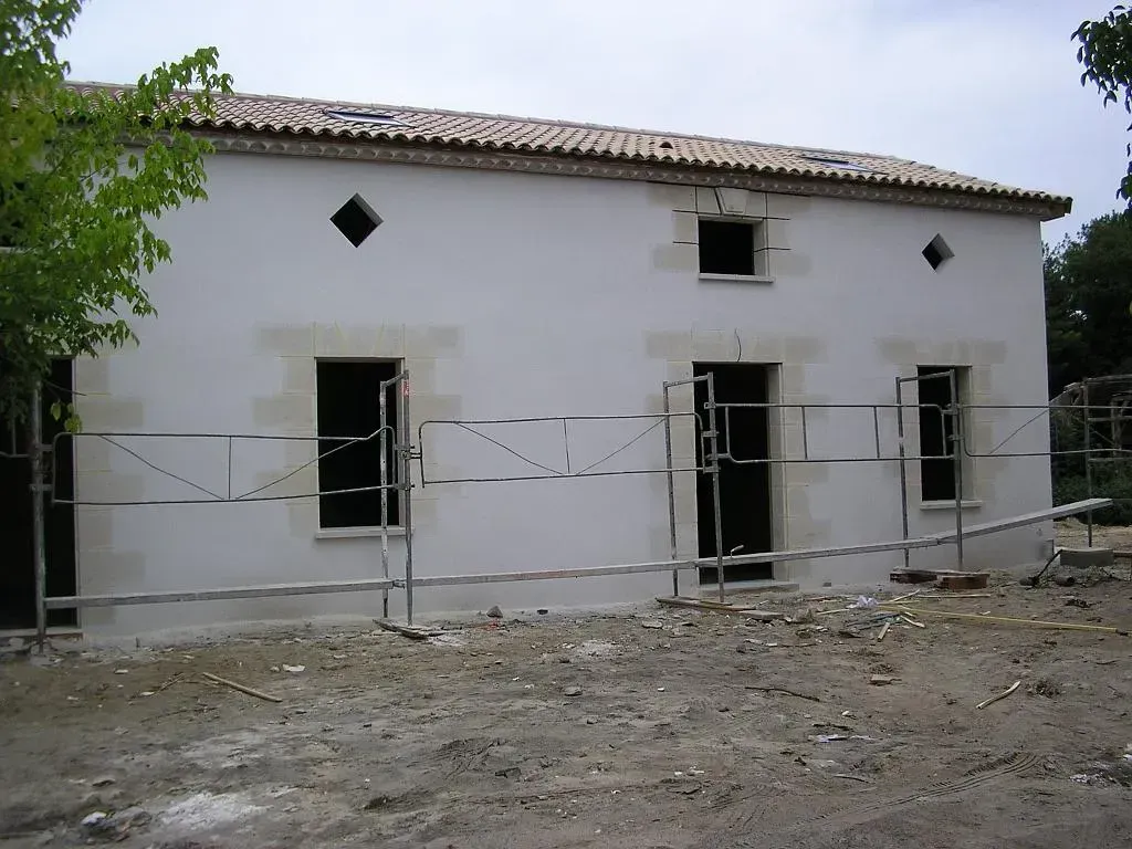 Après - rénovation suite à incendie à Pompejac