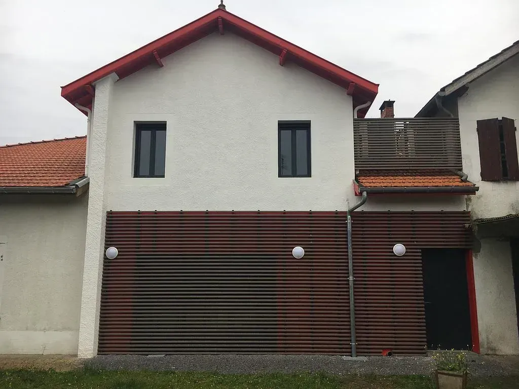 Après - Arrière de bâtiment voué à devenir cabinet médical