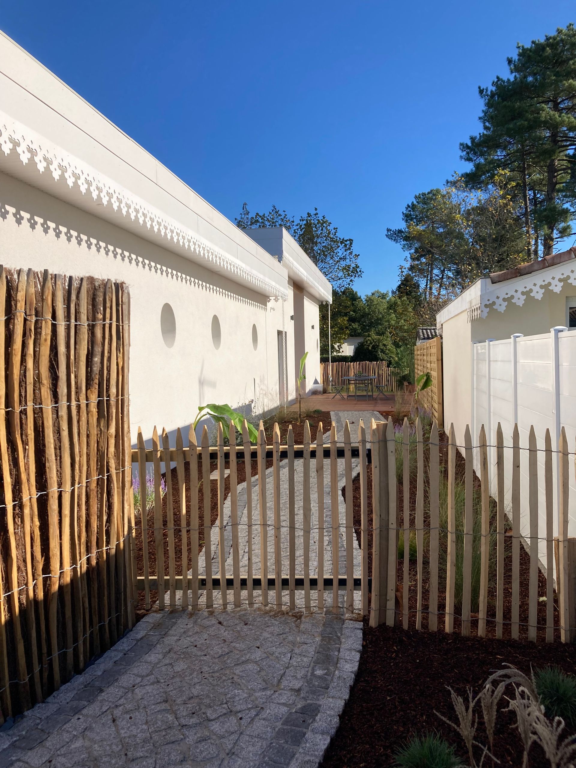 Nouvel aménagement de la façade