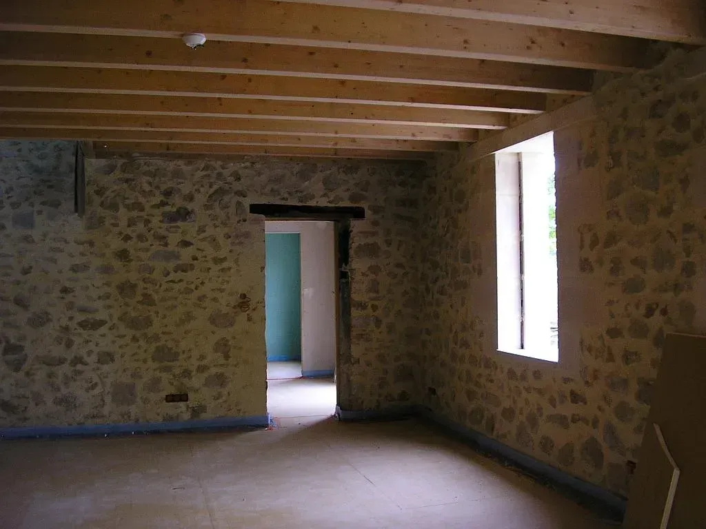 Après - espace de vie intérieur de la maison