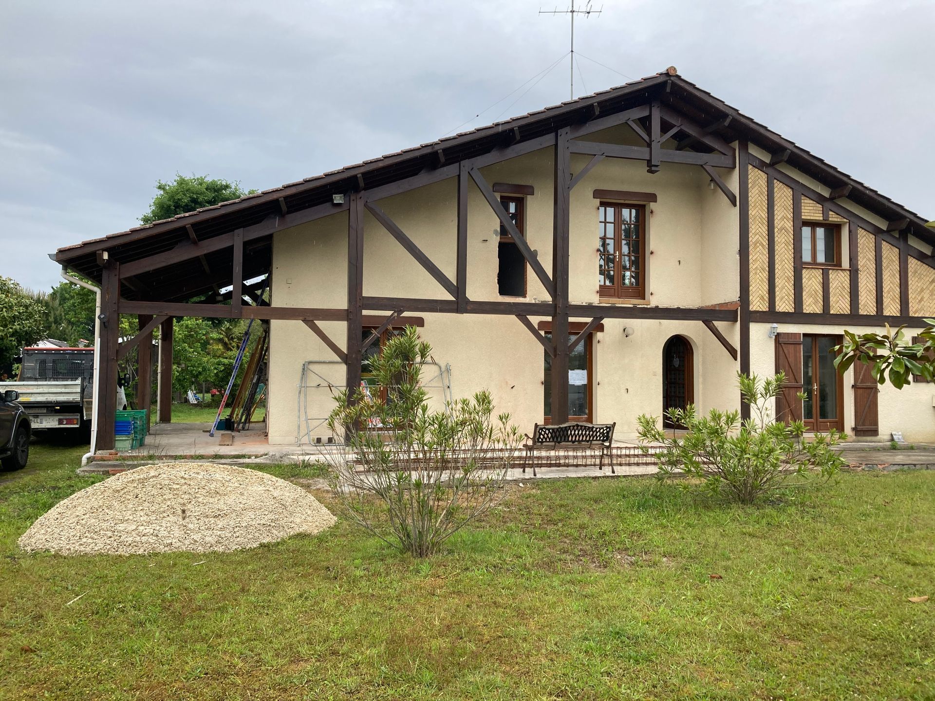 Maison type Landaise avant travaux