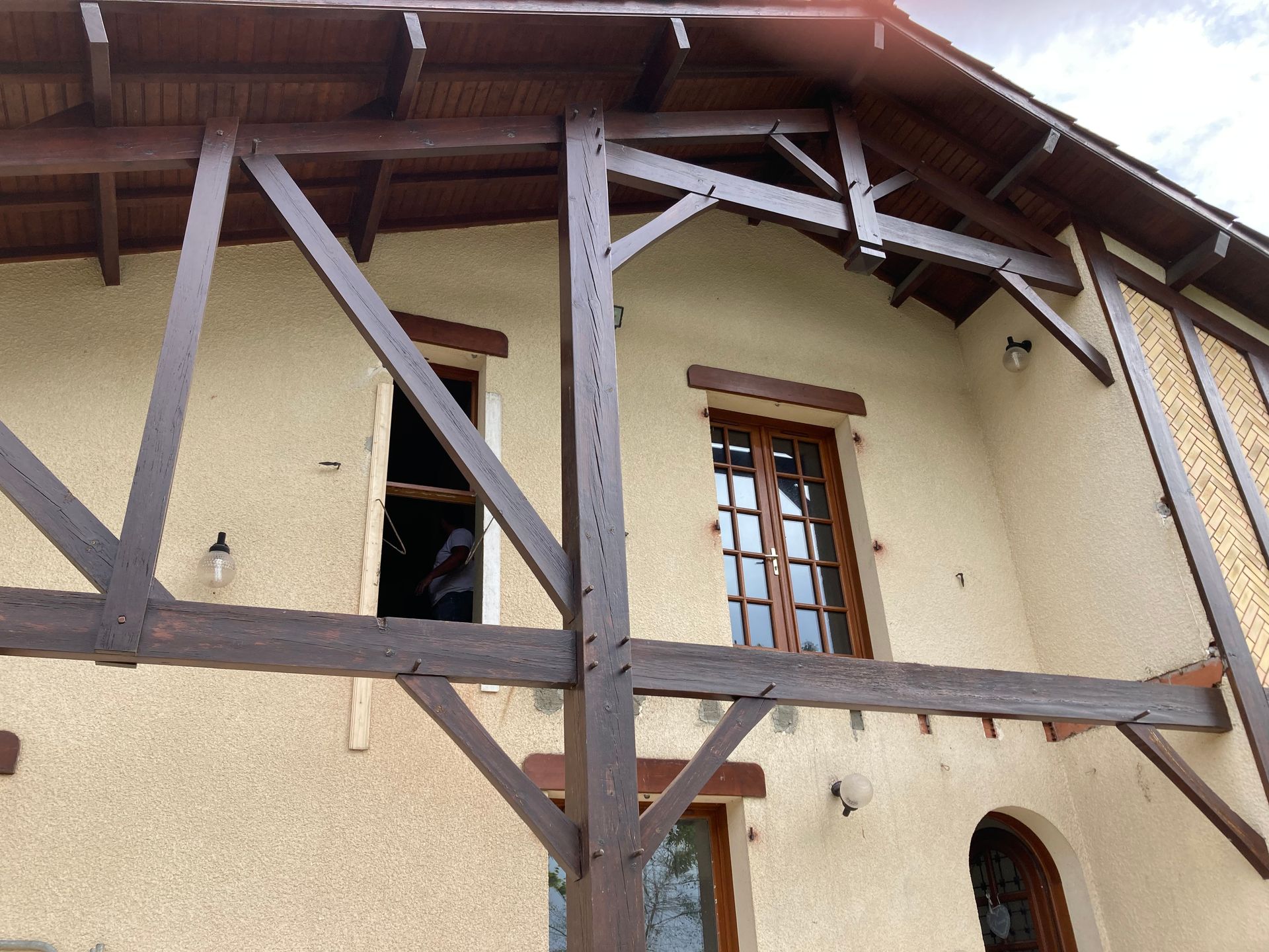 Maison type Landaise détails avant travaux