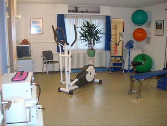Gymnastikraum - Praxis - Physiotherapie Bram van Beek