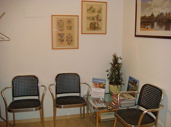 Warteraum Praxis - Physiotherapie Bram van Beek