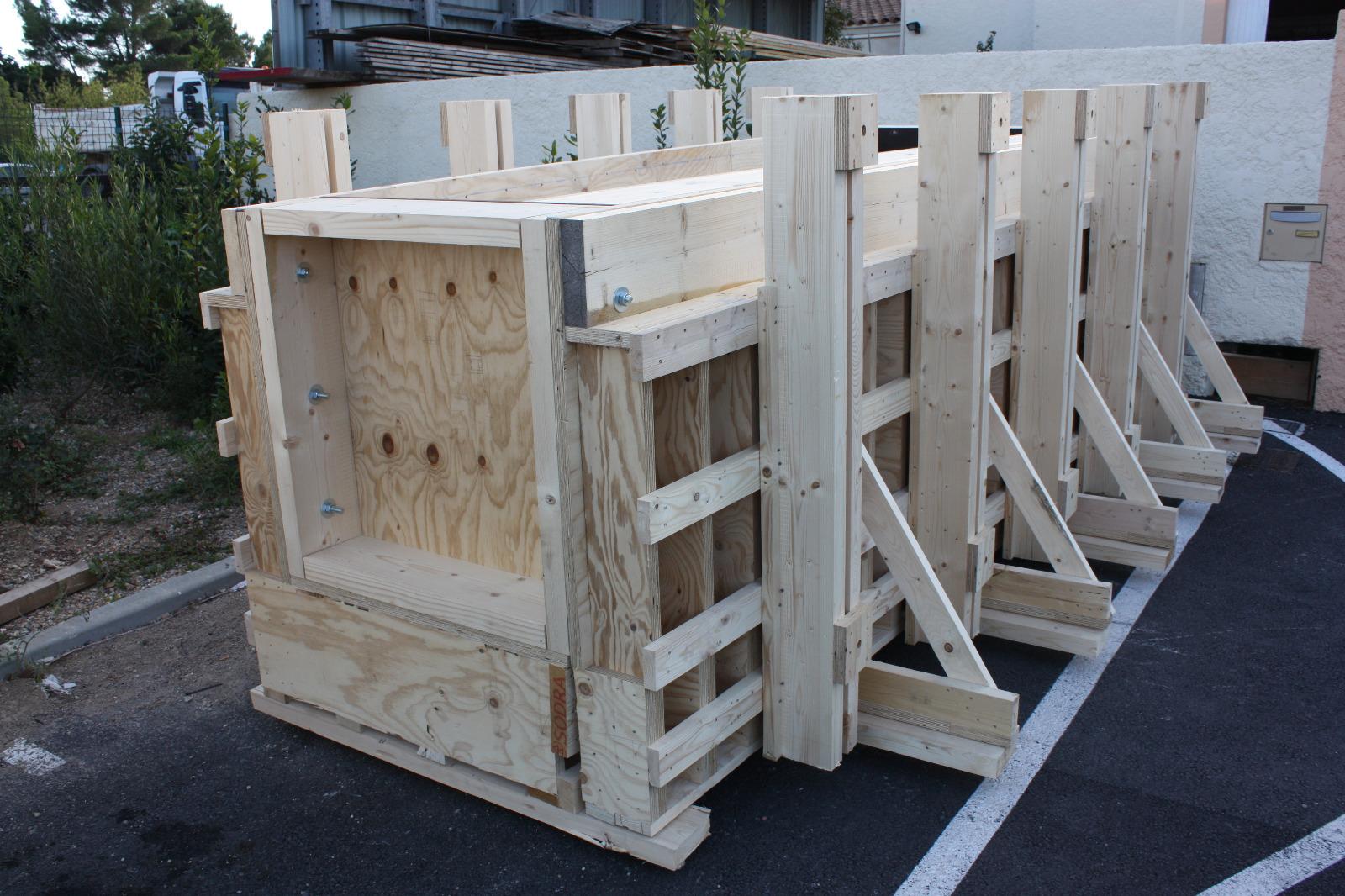 Photo d'un outil pour préfabriqué béton.