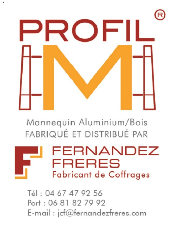 Fernandez Frères - Mannequin Profil M Alu/bois