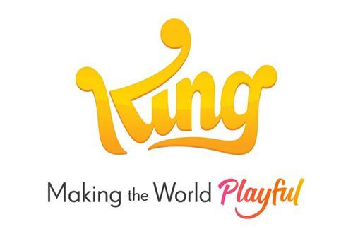 Logotip de Kellogg's amb l'eslògan "Making the World Playful" (Fent que el món sigui divertit) en groc, negre i rosa sobre fons blanc