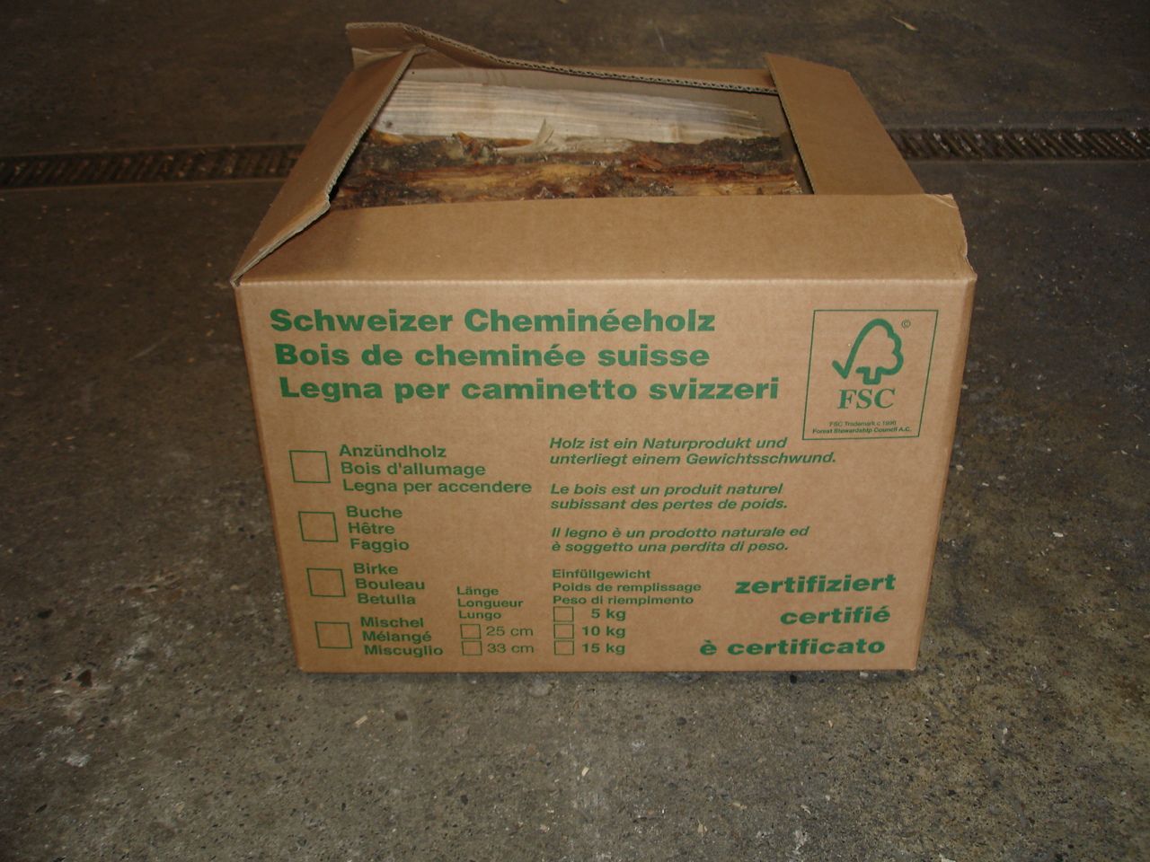 Brennholz- Wenger Fritz Forstunternehmen