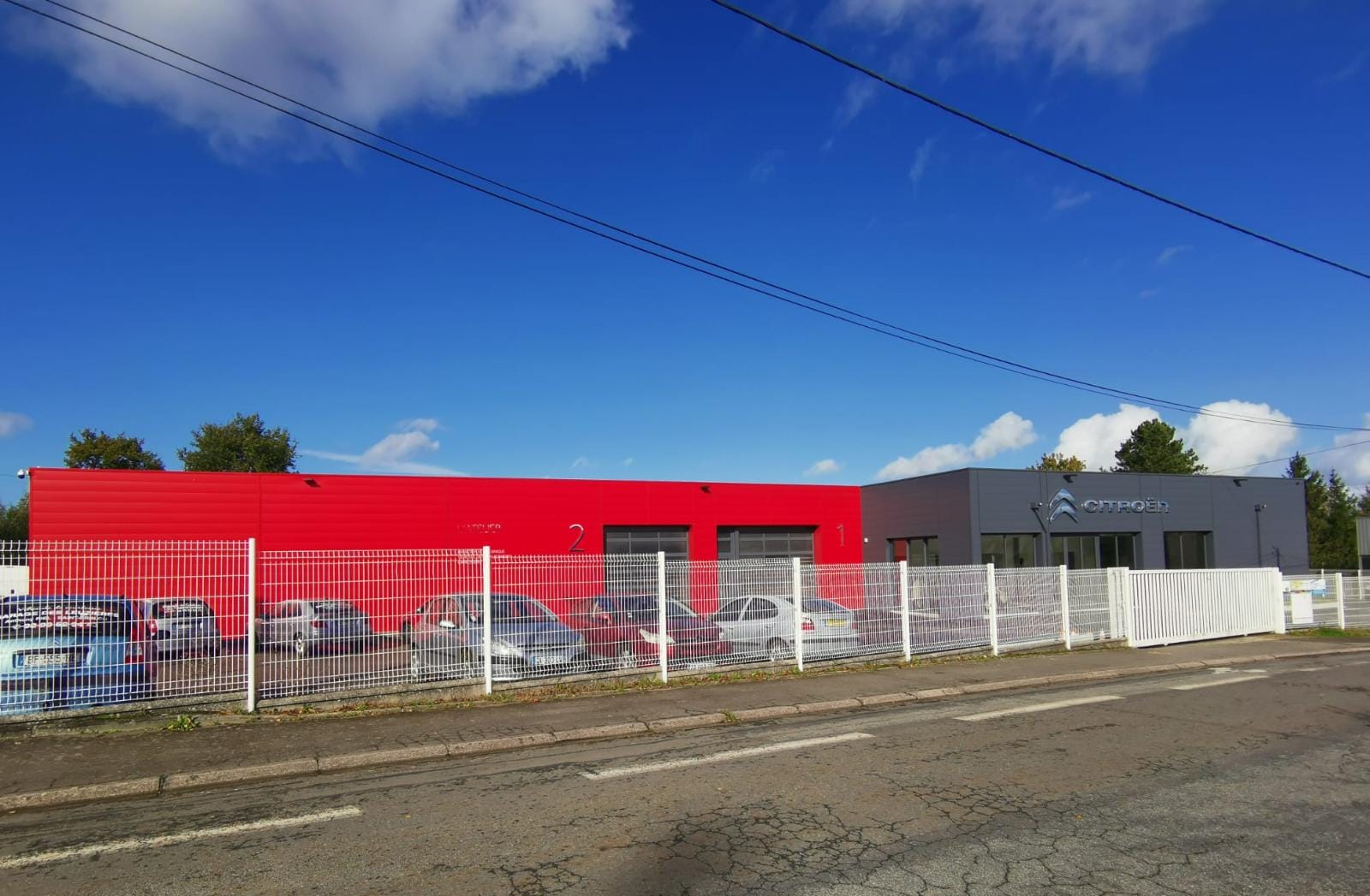 Devanture concession