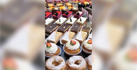 Pâtisserie - large gamme de gâteaux et entremets