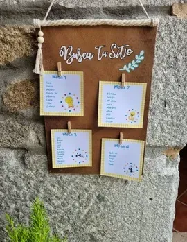 Un cartel que dice