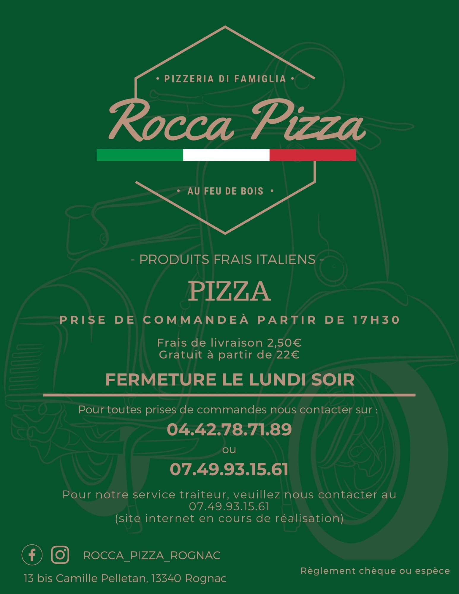 Pizza Rocca Traiteur