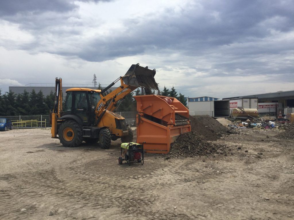 Recyclage de déchets inertes