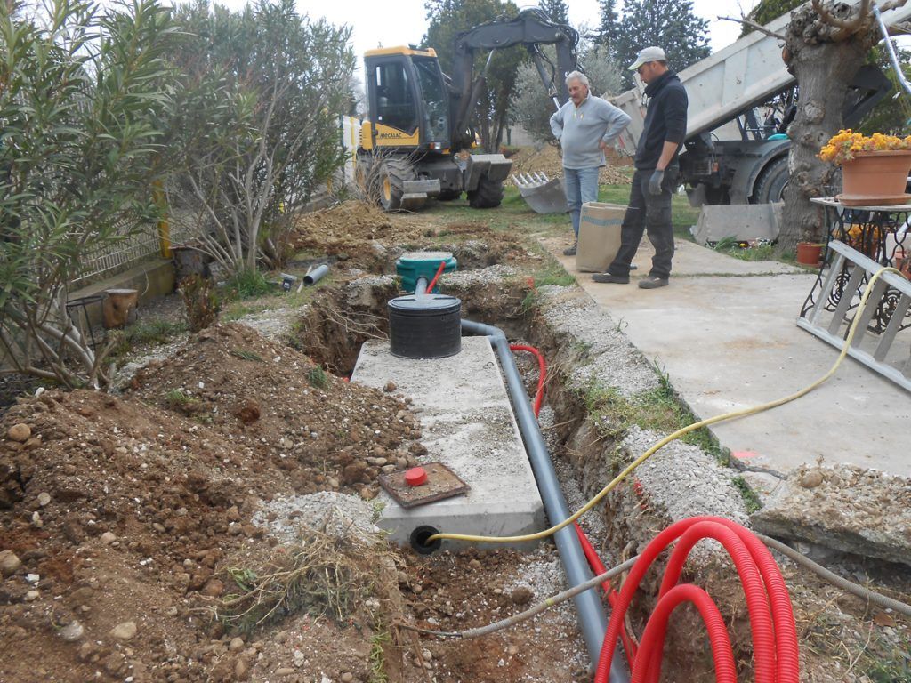 Rénovation d'un système d'assainissement