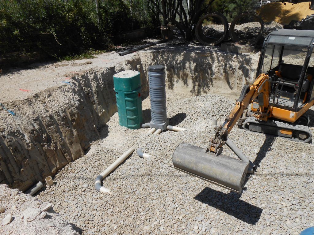 Poste de relevage d'un système d'assainissement