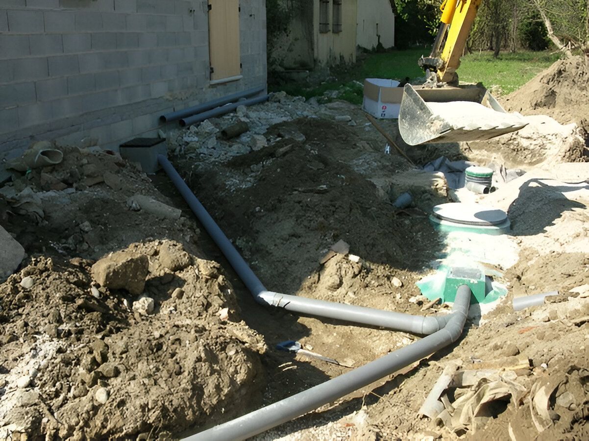 Raccordement au réseau d'eau d'une maison