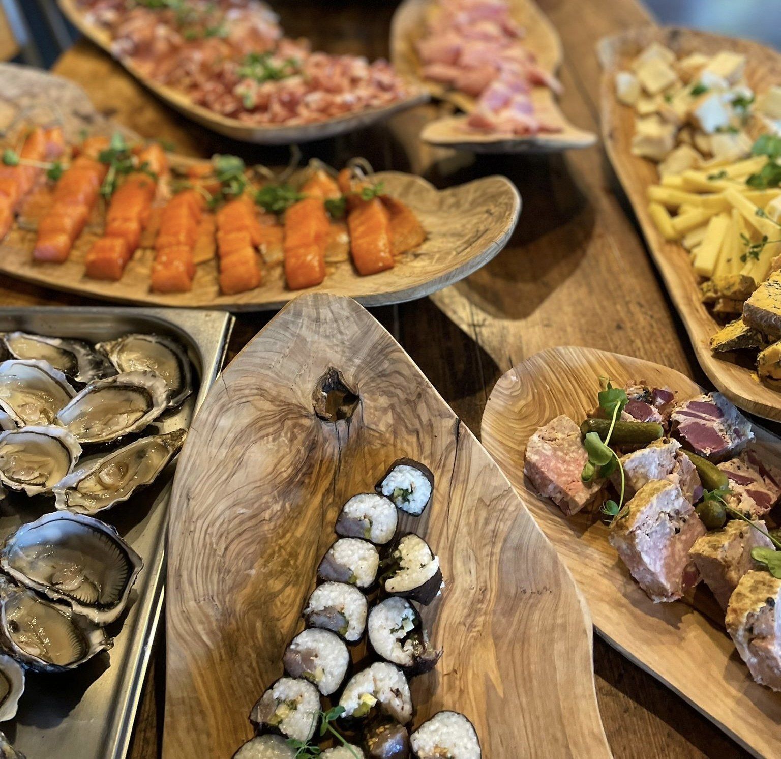 Charcuterie brunch