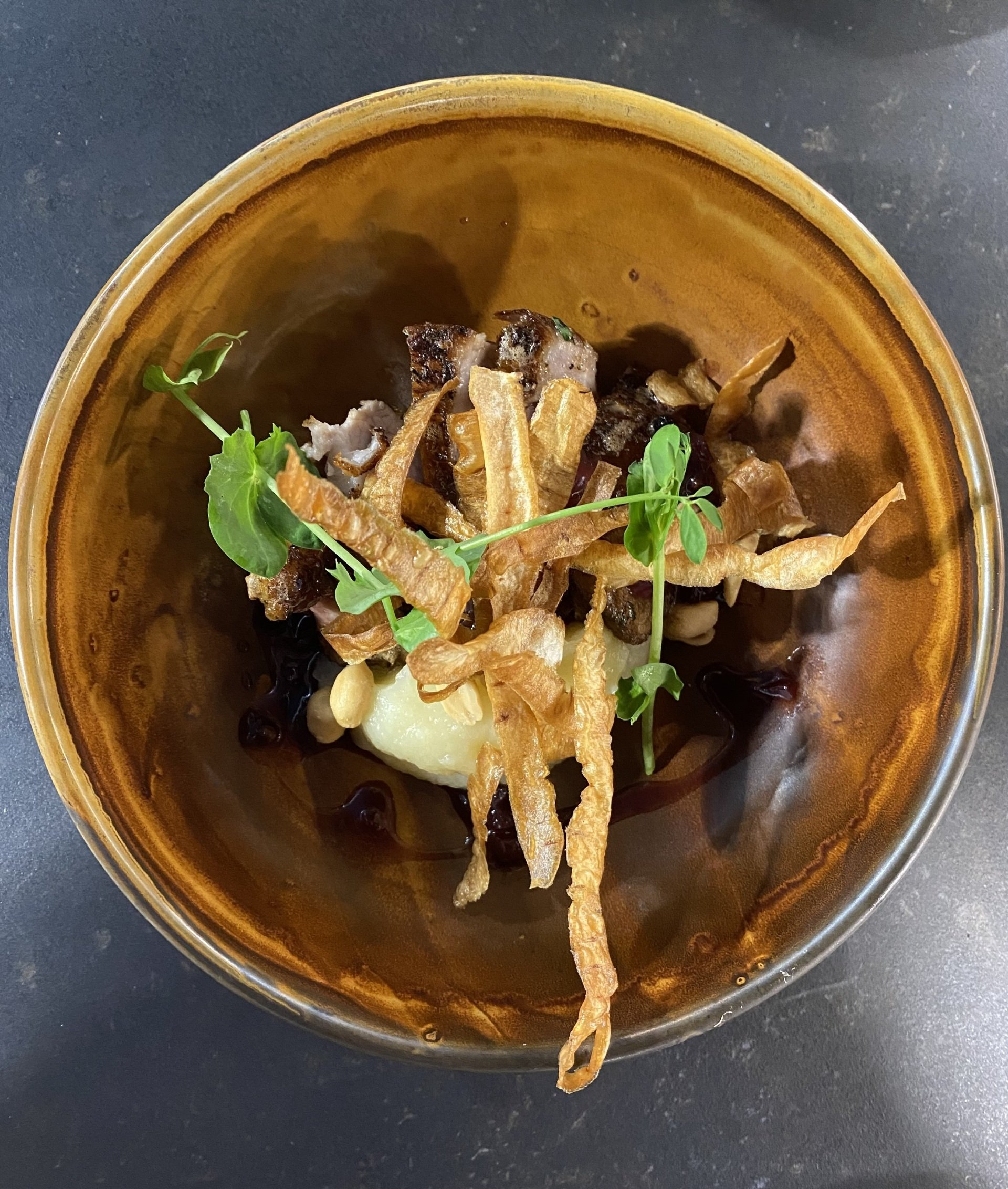 Lotte et légumes sautés