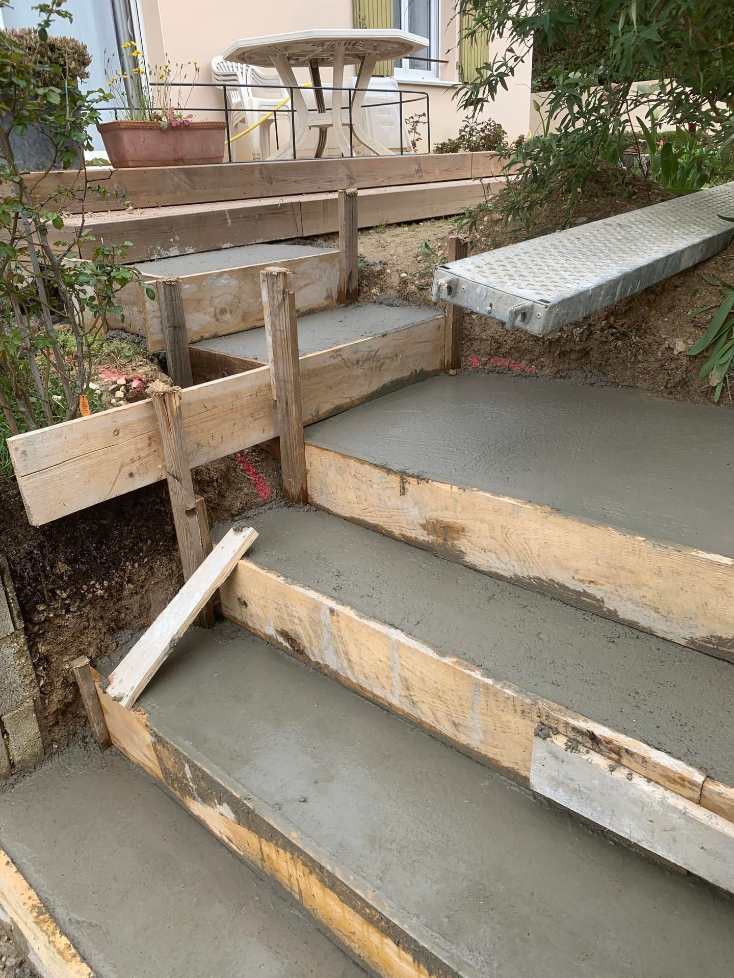 Création d'un escalier