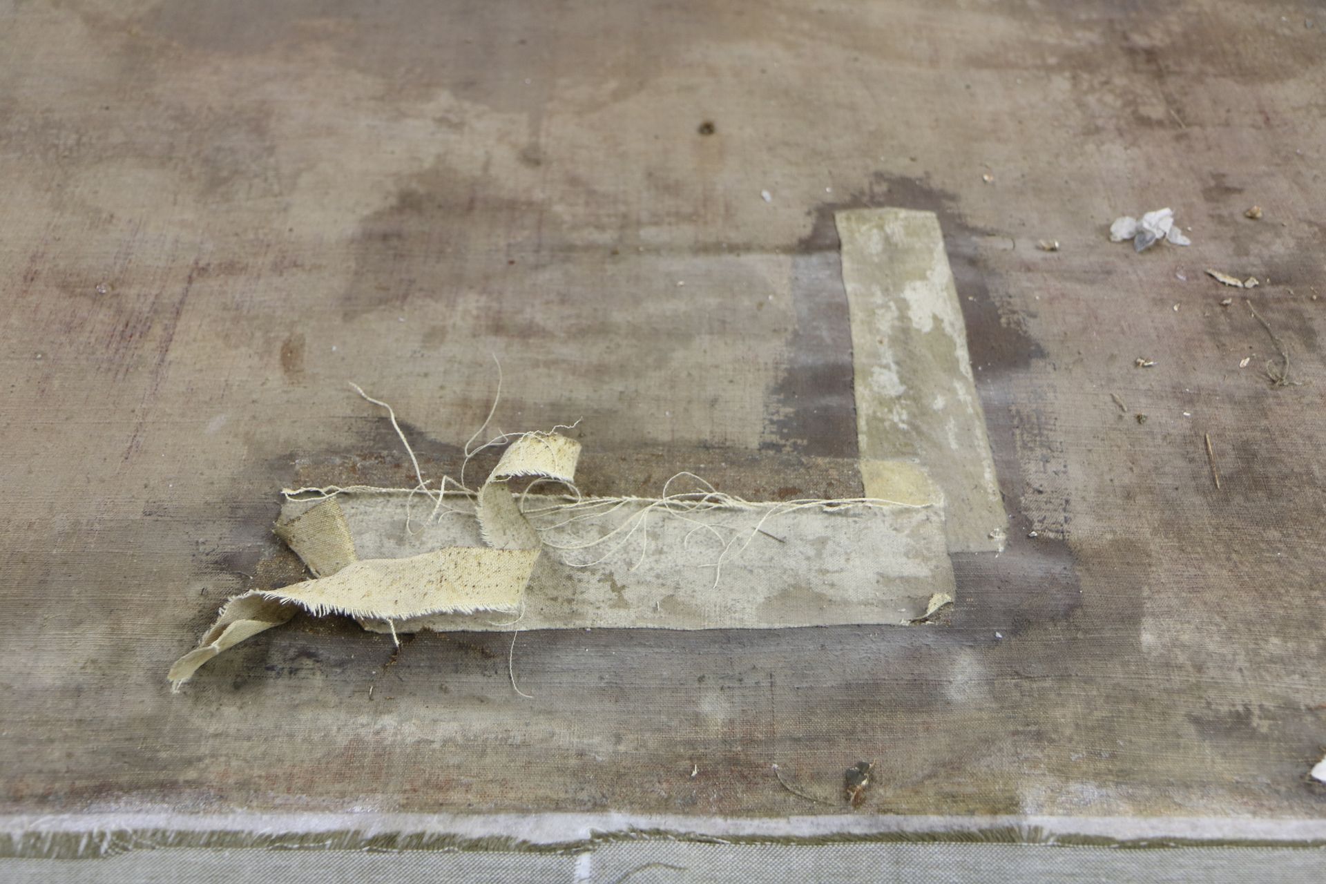 Retrait des pièces d'un tableau avant.