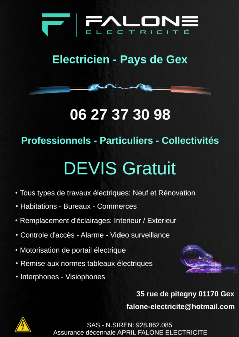 Affiche de l'entreprise