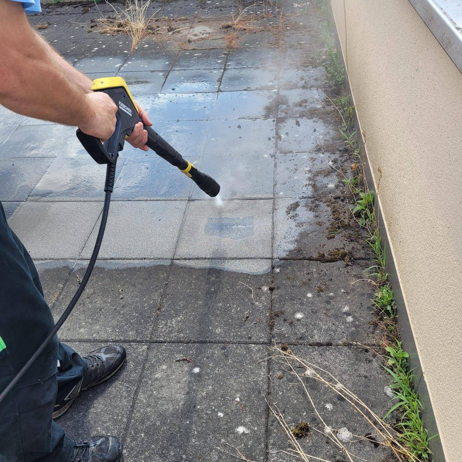 Terrassenreinigung