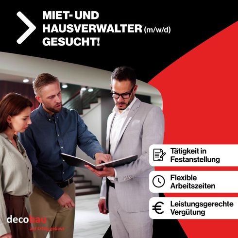 Decobau Stellenanzeige Decobau Stellenanzeige
